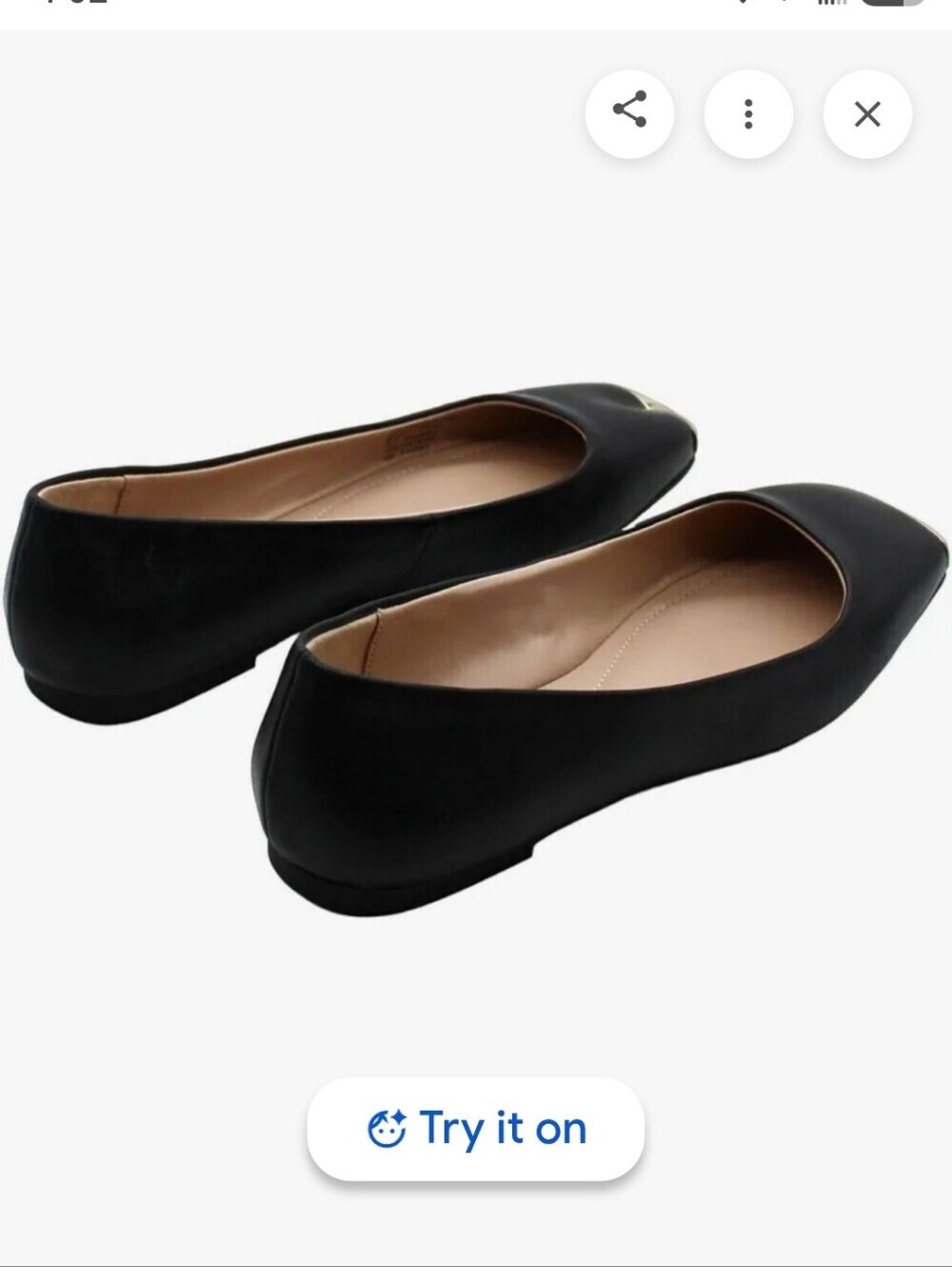 Alfani Step N' Flex Womens Neptoon Square Toe Flats Black Size 7 Ballet Flats - Picture 7 of 14